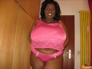 ebony bbw shar nude - Busty Shar Nitzapanus - black mama with giant tits1
