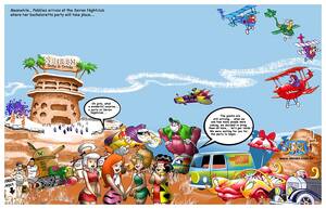 flintstone cartoon sex pregnant - Flintstones 2-Fucknstones - Porn Cartoon Comics