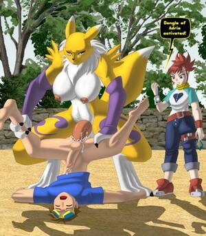Digimon Furry Porn Shemale - Digimon & Dongles Sex Comic - HD Porn Comix