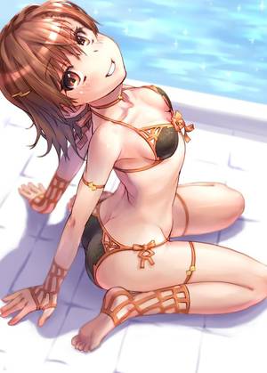 hentai bikini sankaku - Toaru - Misaka Mikoto art by (Sankaku Channel)