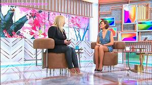 katie holmes upskirt - Upskirt e decote da apresentadora FÃ¡tima Lopes - Tomates Podres