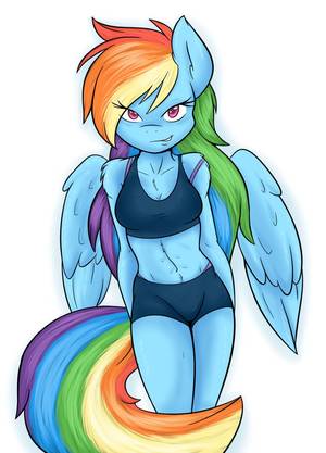 Boy Rainbow Dash Porn - Rainbow Dash Anthro by Ambris