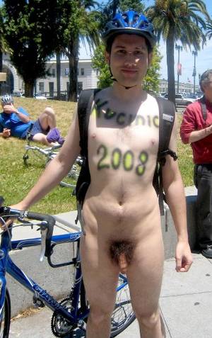 naked bike ride - We could strap boomboxes to our backs and synergistically tune in. The bike  porn would commence at 8, outside the bike shop.