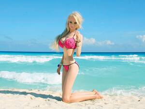 Barbie Doll Cartoon Porn - Meet the Human Barbie | GQ