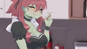 furry maid porn cartoon - ARGONIAN MAID SUIT MAID LADY DOES MAID SEX MAID VERY HOT (no Bamboozle  (1000%)) - Pornhub.com
