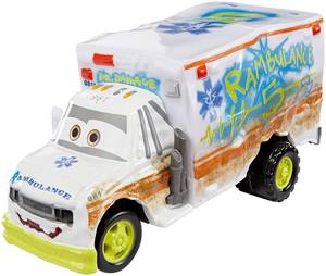 Disney Pixar Cars Sally Porn - Disney/Pixar Cars 3 Deluxe Dr. Damage Die-Cast Vehicle, 1:55 Scale