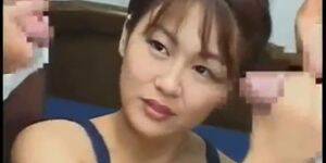 Asian Swimsuit Sex Bukkake - Asian girl in swimsuit gets bukkake in reality groupsex - Tnaflix.com