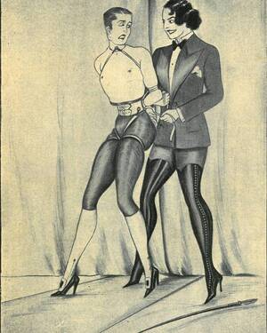 1920s Vintage Porn Femdom - 1920s Vintage Bondage Mistress | BDSM Fetish
