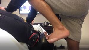 foot gagging slave - Max95: Foot slave gags on master Max's perfectâ€¦ ThisVid.com
