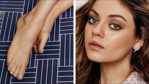 Mila Kunis Foot Porn - Mila Kunis Feet - Hollywood Celebrity WikiFeet - YouTube