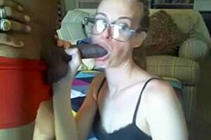 Black Man Glasses Porn - White girl, glasses blows her black man, watch free porn video, HD XXX at  tPorn.xxx
