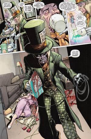 Mad Hatter Porn - Eee! Tess Ate Chai Tea!: Batman: The Dark Knight #18
