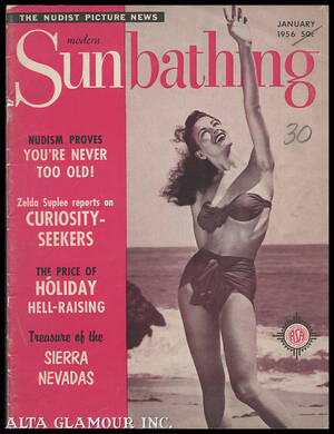 classic nudist naturist - MODERN SUNBATHING AND HYGIENE; The Nudist Picture News