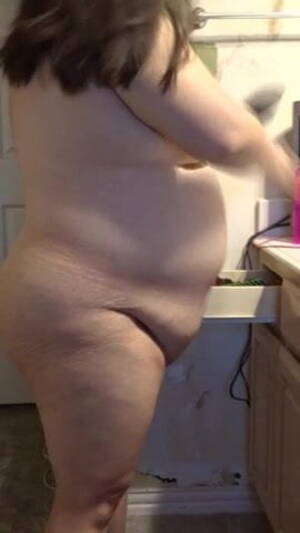 amateur fat wife nude - fat wife naked primping | xHamster