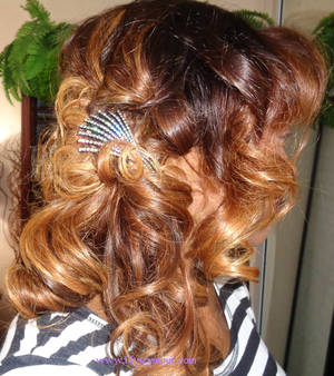 Dark Brown Hair Porn - Lookbook ~ Hair Porn Using Crystal Clips. Brown SkinDark ...