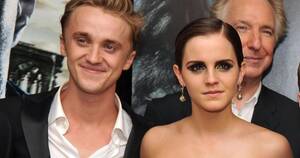Emma Watson Porn Caption Teacher - Tom Felton shares cute Harry Potter throwback video with Emma Watson and  Daniel Radcliffe | The Independent | The Independent