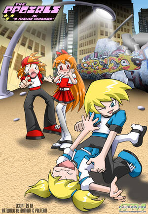 Cartoon Reality Powerpuff Girls Porn - Powerpuff Girls-A Ticklish Showdown Palcomix - Porn Cartoon Comics