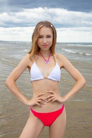 naked bikini beach girls - Teen Bikini Beach Porn Pics & Nude Pictures - AllPantyPics.com