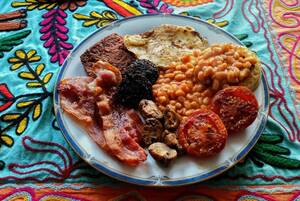 Black Food Porn - I made full English breakfast with black pudding : r/FoodPorn