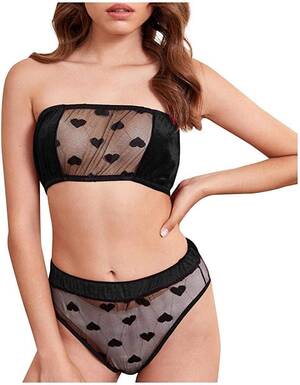 Bras Tube Porn - Women's Sensual Body Apparel Sexy Lingerie Underwear Wireless Bra Briefs  Sleepwear Transparent Lace Costume Porn (Color : Black, Size : Small) :  Amazon.ca: Clothing, Shoes & Accessories