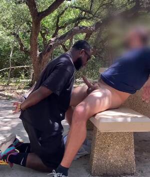 interracial bj in public - Interracial public blowjob - ThisVid.com