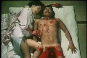 japanese snuff fetish - Japanese female lover castrates her mate