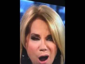Kathie Lee Gifford Xxx Blowjob - KLG Kathie Lee Gifford cleavage open mouth lips sexy blow throat - YouTube