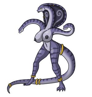 Armless Cartoon Porn - Rule 34 - anthro armless breasts female female only hydra jewelry  lordstevie multi head mythology nude pussy scalie solo standing tagme |  524516