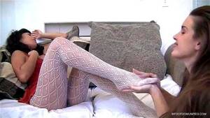 lesbian nylon feet worship - Watch Mistress sweaty stockings feet worship - Lesbian Feet, Lesbian Porn, Lesbian  Feet Worship Porn - SpankBang