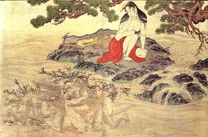 Japanese Kappa - I am charmed by our common humanity here: distant folk at far ends of the  earth suspecting mischievous unseen deities of the troubles that nature and  ...