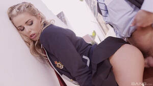 horny blond outdoor - Horny dean and a hot blonde girl fucking outdoors | Any Porn