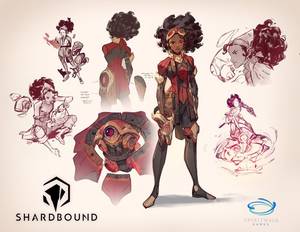 Asad Ventress Star Wars Porn - Superheroes In Full Color â€” Character Design, Spiritwalk Games' Shardbound.