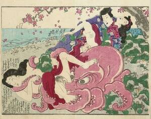 japanese octopus porn - Sucker for Tentacles: The History of Japanese Erotic Tentacle Play -  Monstrous Desire