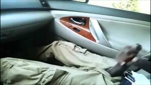 big black dick in car - Big Black Cock Stroking In Car - EPORNER