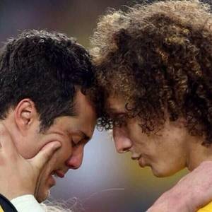 Cesar Brazilian Movie - Julio Cesar e David Luiz (28/06/14)