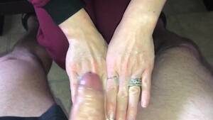 hand job rings - Handjob Cumshots all over her Wedding Rings - Pornhub.com