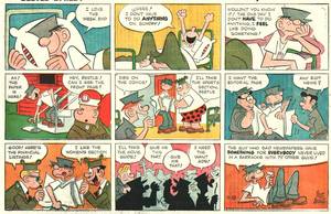 beetle bailey cartoon porn - Three in pussy