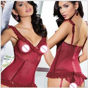 Camisole Lingerie Porn - sexy chemises palace style vest Net yarn perspective latex vinyl lingerie  porn lingerie