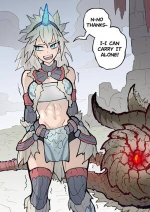 Monster Hunter Porn - Monster Hunter Fatalis Fight - IMHentai