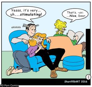 blondie cartoon boobs - Blondie and Dagwood Cooking Show comic porn | HD Porn Comics