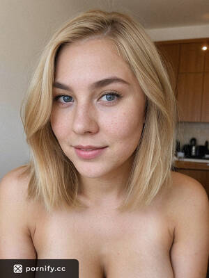 Eyes Beautiful Blonde Tits Webcam - Teenage Chubby Scandinavian Transgender Blonde Teen with Saggy Medium  Breasts Straddling the Camera in a Photo Style Webcam Set with Neutral  Expression and Spreading Legs | Pornify â€“ Free PremiumÂ® AI Porn