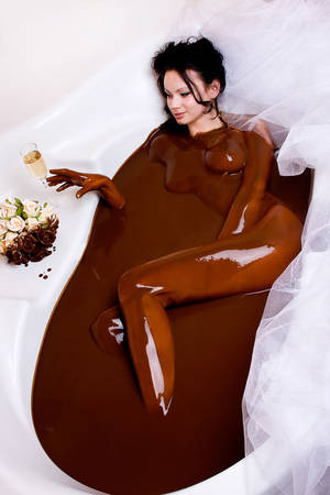 Food Porn Bath - chocolate bath :D yes please :D. Find this Pin and more on Food porn: ...