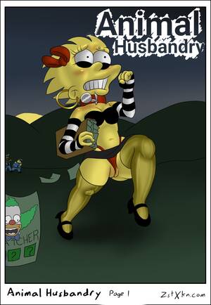 Cartoons Lisa Simpson - Zst Xkn - Animal Husbandry (the simpsons)