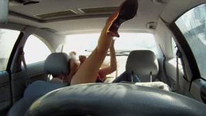 eciting sex fun with car - 