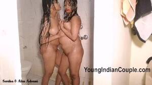 big tits indian lesbians - Young Big Tits Indian Lesbian Taking Shower - Videos Porno Gratis - YouPorn