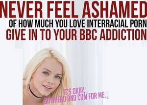 interracial porn addiction - NEVER FEEL YOU ASHAMED LOVE INTERRACIAL PORN OF HOW MUCH YOU LOVE INTERRACIAL  PORN GIVE IN TO YOUR BBC ADDICTION FOR ME. - iFunny