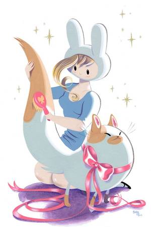 Emerald Princess Adventure Time Porn - Planning for Gender-Swapped 'Adventure Time' Stars Fionna and Cake? It's  some sort of mystery, apparently. Artwork by Becky Dreistadt Frank Gibson.