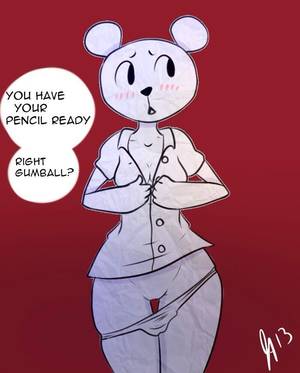 Gumball Porn Carey - Carrie just can't wait Gumball to use his pencil on her