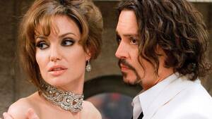 Angelina Jolie Blowjob Action - The Tourist\