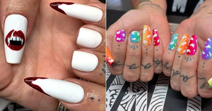 long nails lesbian porn - What is the Queer or Lesbian Manicure? | POPSUGAR Beauty